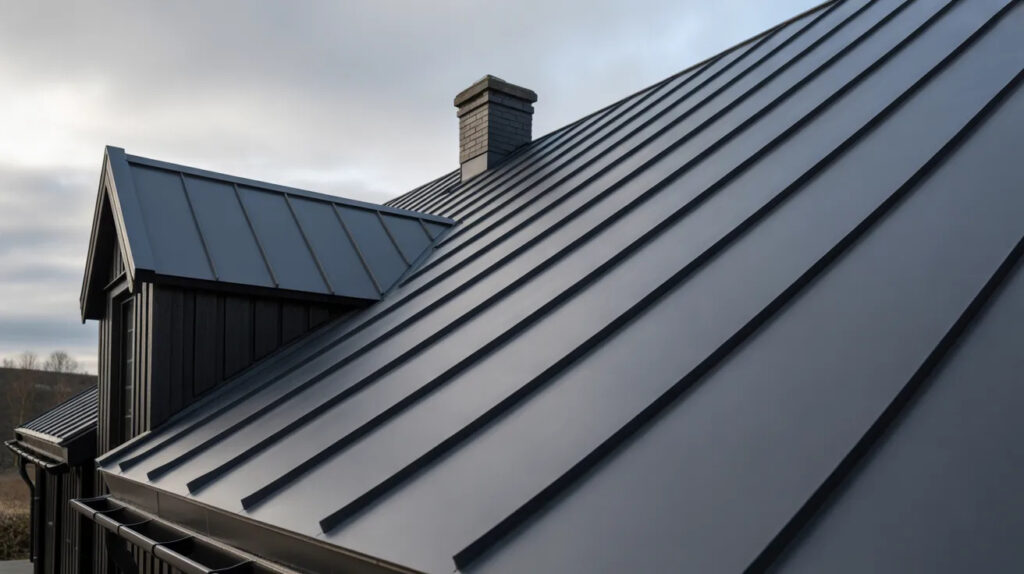 Bandtäckning & Dubbelfalsat plåttak