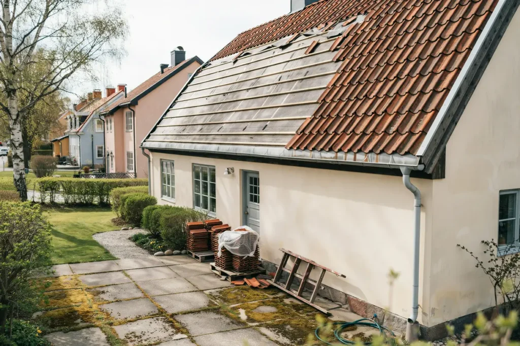 l gga tegeltak p villan pris process och smarta val f r ett h llbart tak