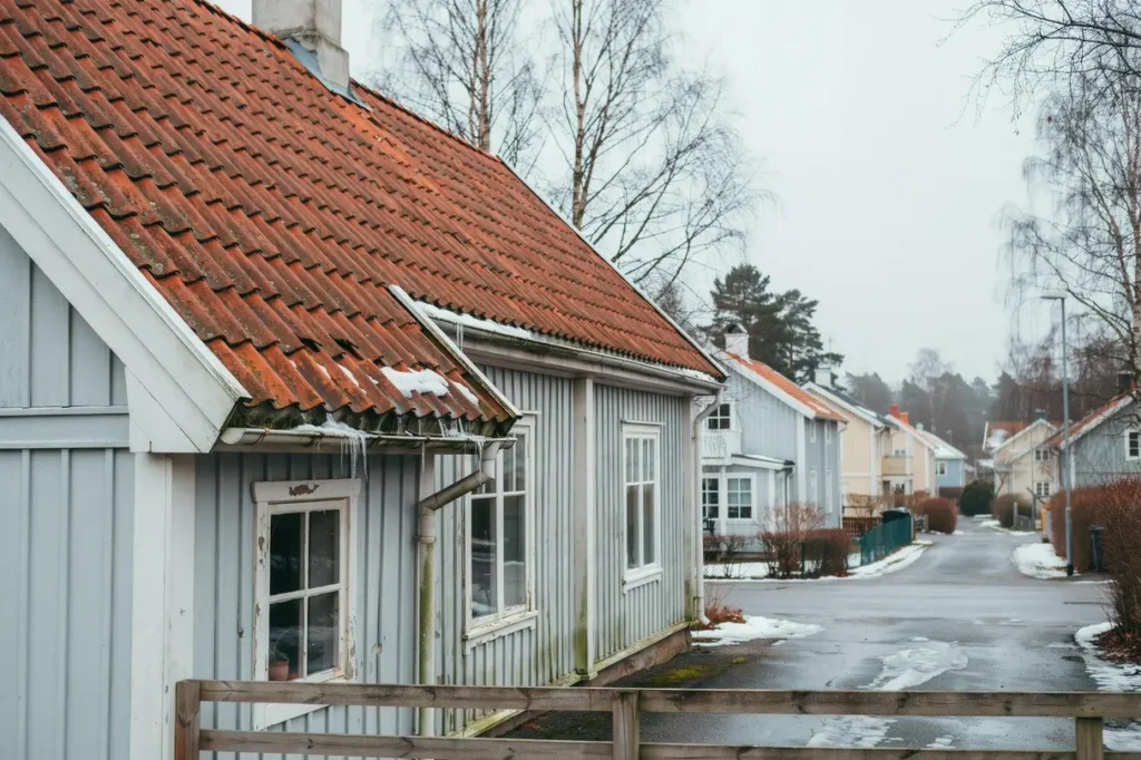 s uppt cker du frostspr ngningar i taket innan sm skador blir dyra reparationer