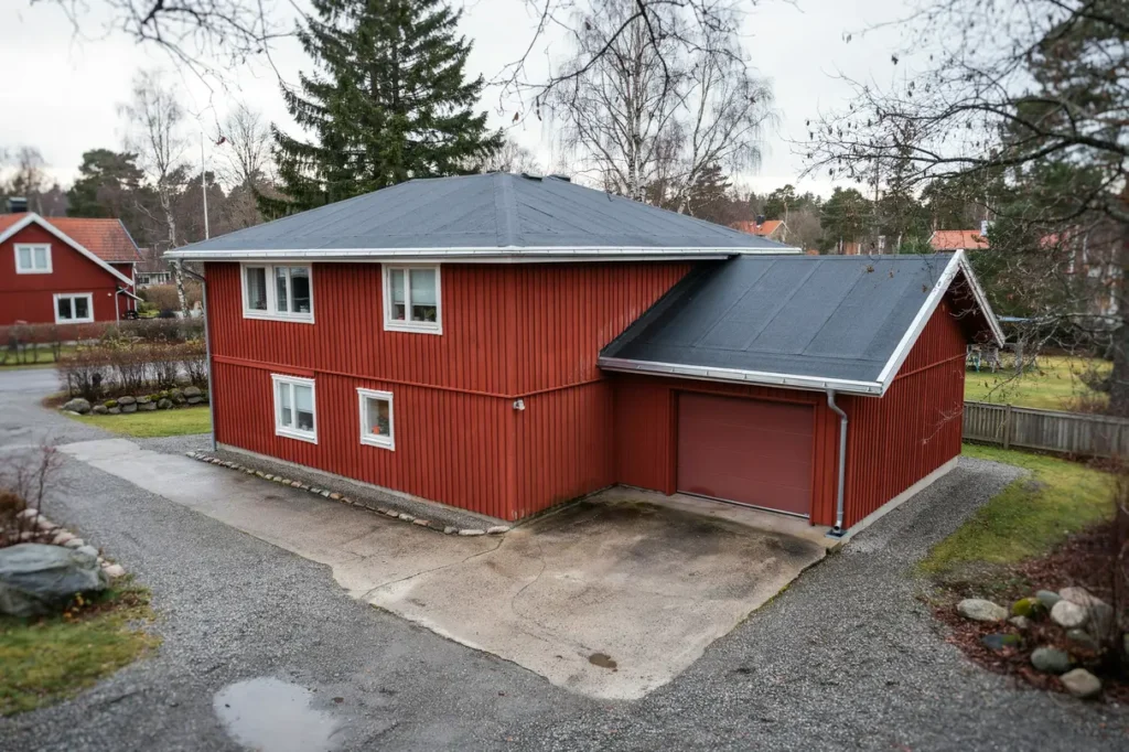 papptak f r villa och garage s v ljer du r tt t tskikt f r ett tryggt l glutande tak